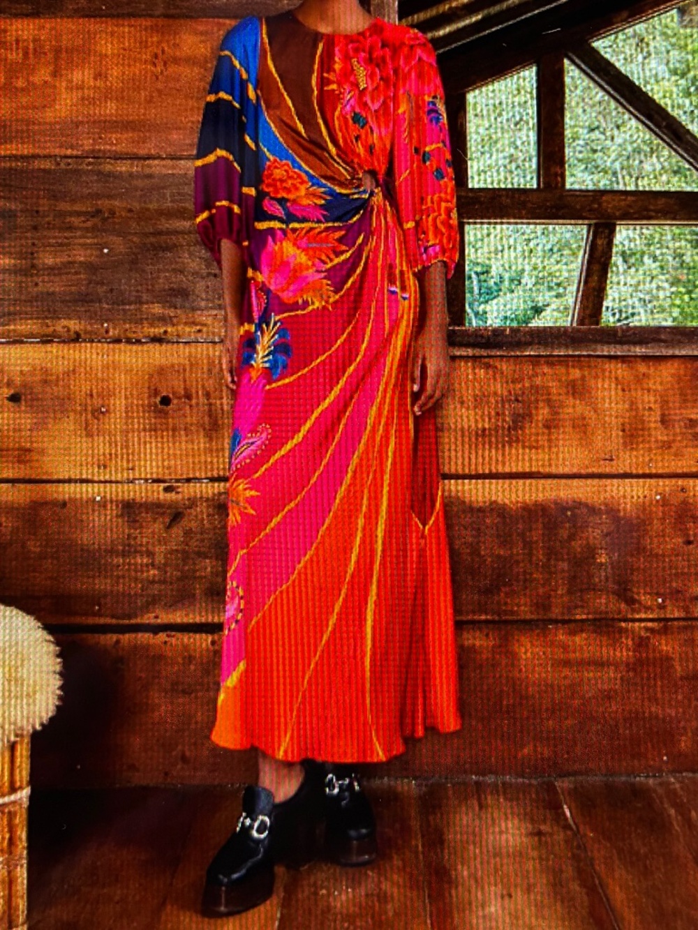 NWOT, Farm Rio Wave Circle Maxi - Picture 11 of 11